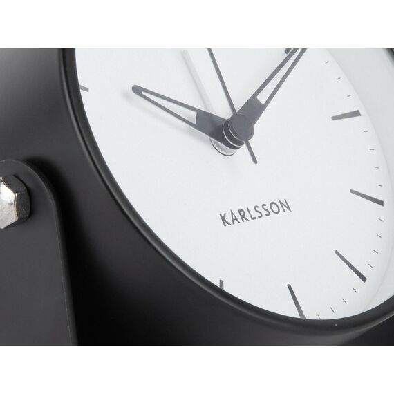 Karlsson Calm Quarzwecker Schwarz, Farbe: Schwarz, 3 image