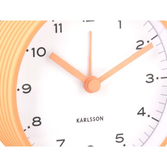 Karlsson KA6010OR Wand- /Tischuhr Digitale Uhr Rund Orange, 3 image