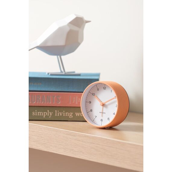 Karlsson KA6010OR Wand- /Tischuhr Digitale Uhr Rund Orange, 4 image