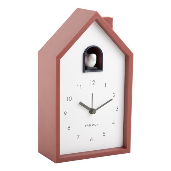 Karlsson KA6015RD Wand- /Tischuhr Digitale Uhr andere Ocker, Rot, Farbe: Ocker, Rot, 2 image