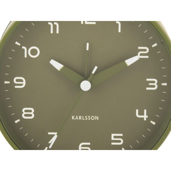 Karlsson KA6029GR Wecker Quarzwecker Grün, Farbe: Grün, 2 image