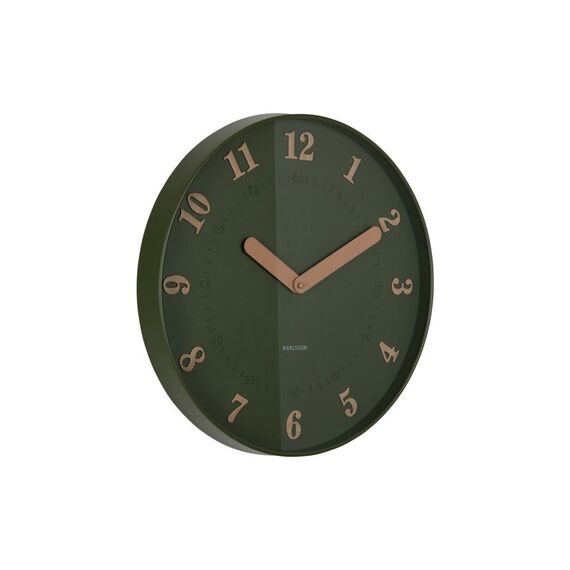 Karlsson KA6083GR Wand- /Tischuhr Mechanische Uhr Rund Grün