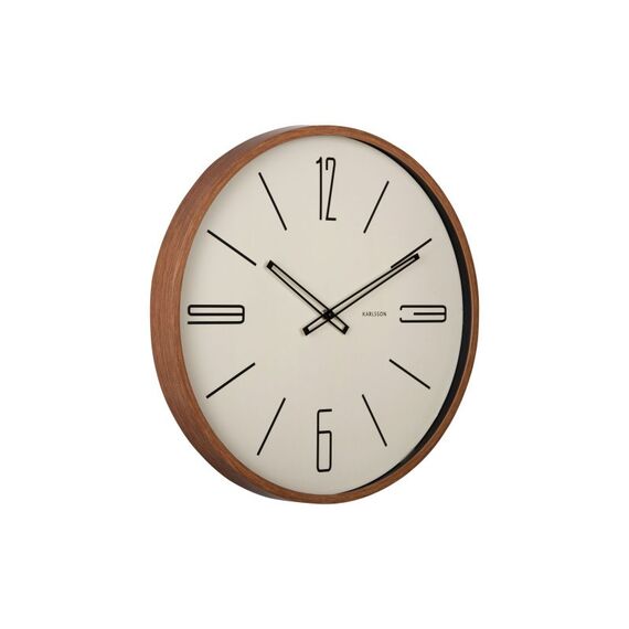 Karlsson Marcado Mechanische Uhr Rund Braun, Sand, Farbe: Braun, Sand