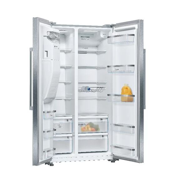 Bosch KAD93AIEP Side-by-Side Kühlkombination Freistehend 562 l Edelstahl