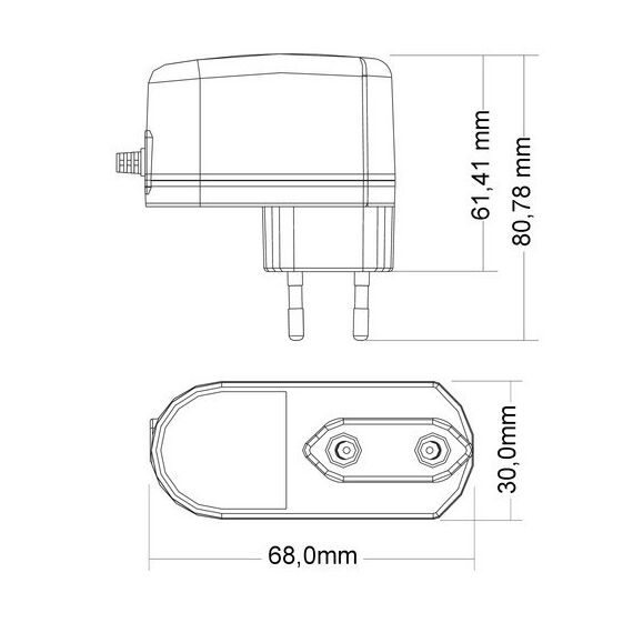 Alpha Elettronica KD2001/5 Netzteil & Spannungsumwandler Drinnen 12,5 W Schwarz, 3 image