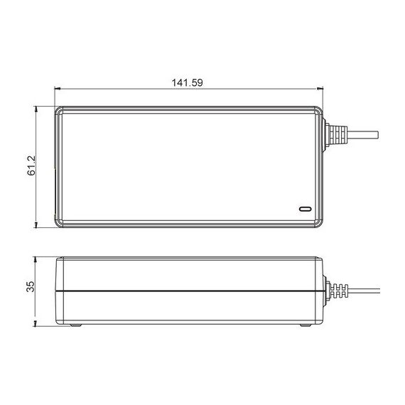 Alpha Elettronica KD2054/24 Netzteil & Spannungsumwandler Drinnen 72 W Schwarz, 3 image
