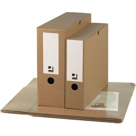 Q-CONNECT KF01961 Dokumentenhalter Karton Braun