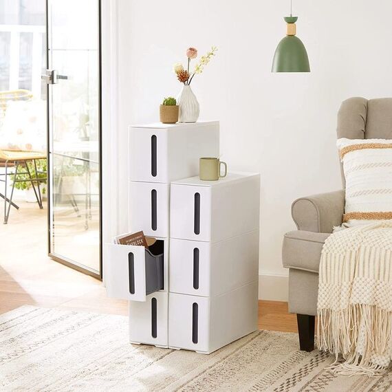 Songmics KFR008G01 Aufbewahrungsschrank für Badezimmer, 6 image