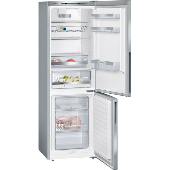 Siemens iQ500 KG36EAICA Kühl- und Gefrierkombination Freistehend 308 l Edelstahl