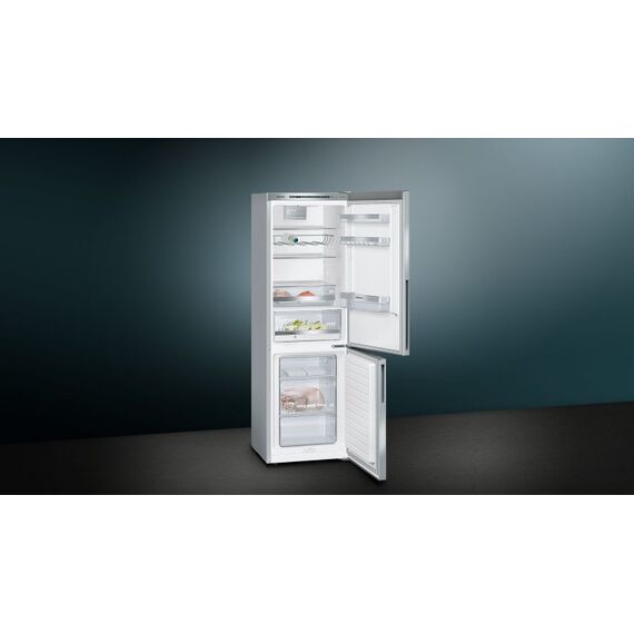 Siemens iQ500 KG36EAICA Kühl- und Gefrierkombination Freistehend 308 l Edelstahl, 2 image