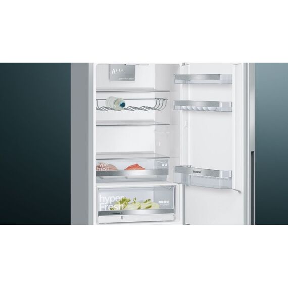 Siemens iQ500 KG36EAICA Kühl- und Gefrierkombination Freistehend 308 l Edelstahl, 3 image