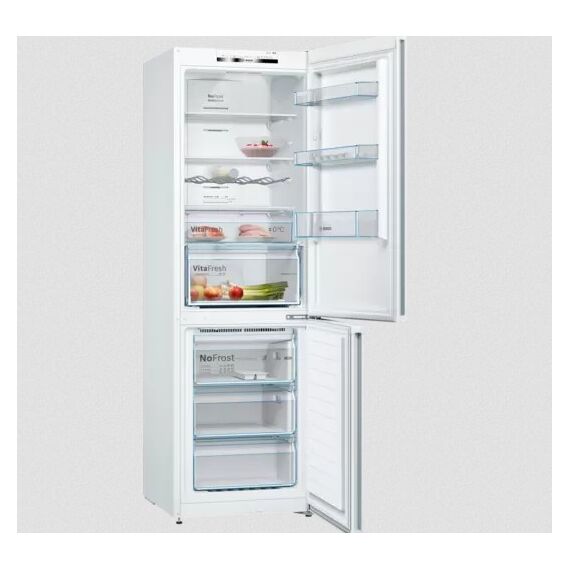 Bosch Serie 4 KGN36VWED Kühl- und Gefrierkombination Freistehend 326 l Weiß, 3 image