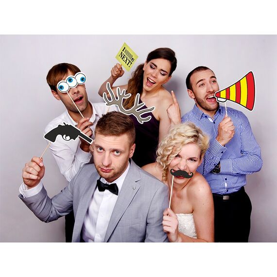 PartyDeco KNP6 Partygeschenk Fotokabinenrequisite, 5 image