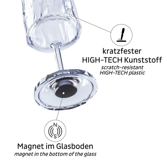 Silwy KO-WIG-C300-2 Weinglas 300 ml Weingläser-Set, 2 image