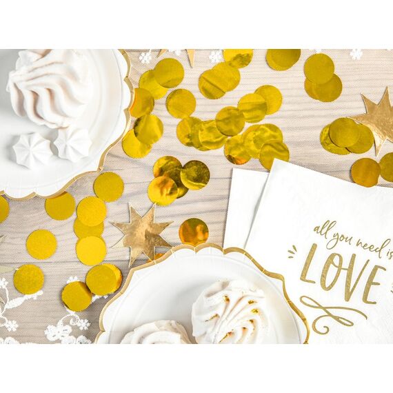 PartyDeco KONS45-019 Konfetti Konfettikanone 1 Stück(e), Farbe: Gold, 4 image