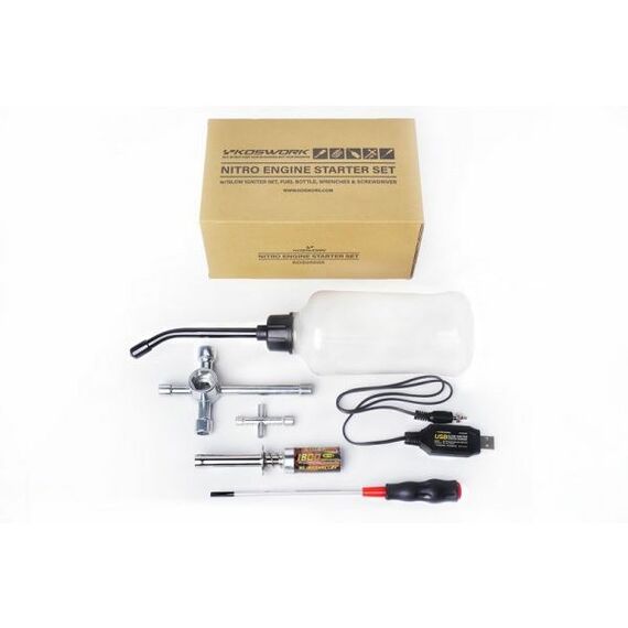 Kyosho Nitro Starterset SP Koswork RC-Modellbau ersatzteil & zubehör Starter-Set