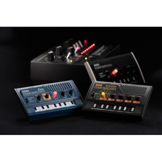Korg monotron DELAY Analoger Synthesizer Schwarz, 3 image
