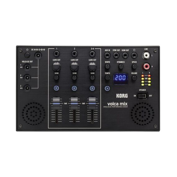 Korg volca mix 4 Kanäle Schwarz