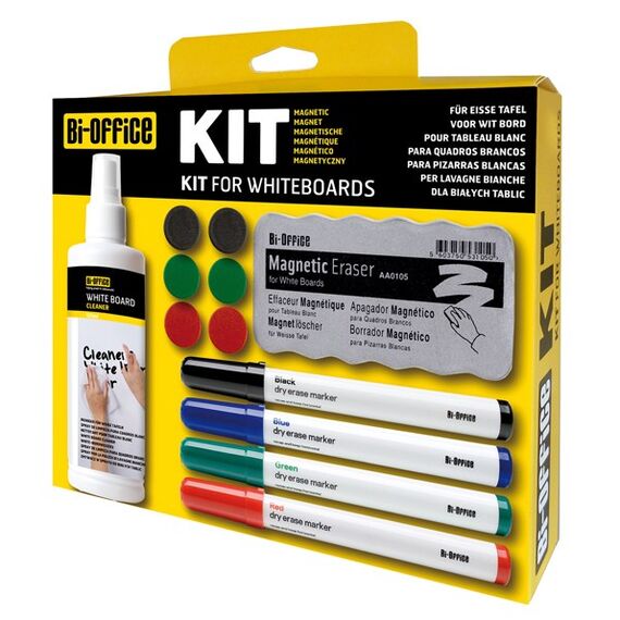Bi-Office Whiteboard-Marker Earth-it Kit