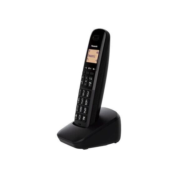 Panasonic KX-TGB610 Analoges/DECT-Telefon Anrufer-Identifikation Schwarz