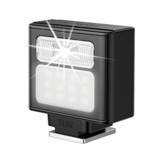 Ulanzi SL02 Kompaktes Blitzlicht Schwarz