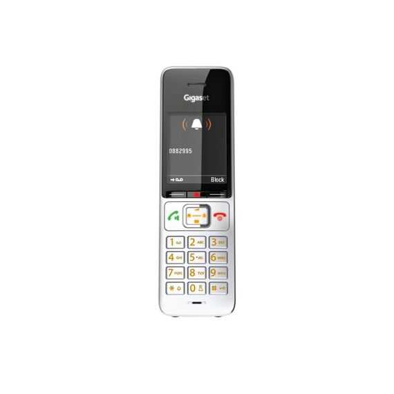 Gigaset Comfort 500A Trio DECT-Telefon Anrufer-Identifikation Schwarz, Silber, 3 image
