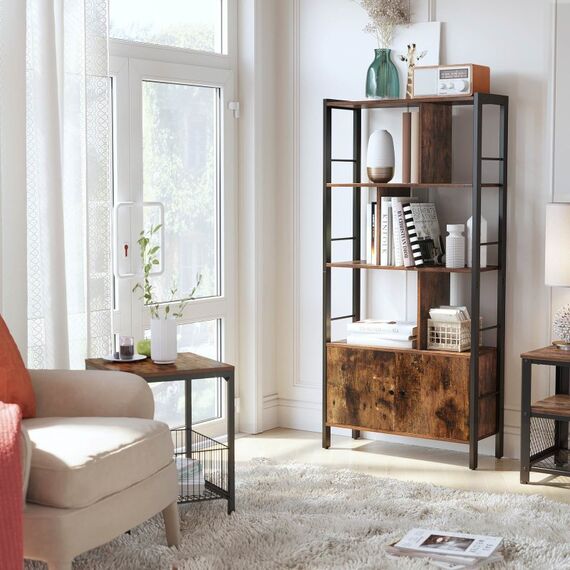 Vasagle LBC022B01 Bücherregal für Wohnzimmer, 2 image