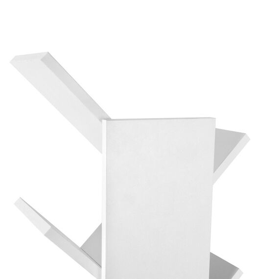 Vasagle LBC11WTV1 Regal Modulares Regal Freistehend Partikelbord Weiß, 4 image