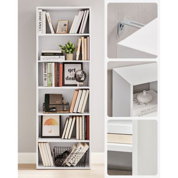 Vasagle LBC169T14 Bücherregal für Wohnzimmer, 8 image