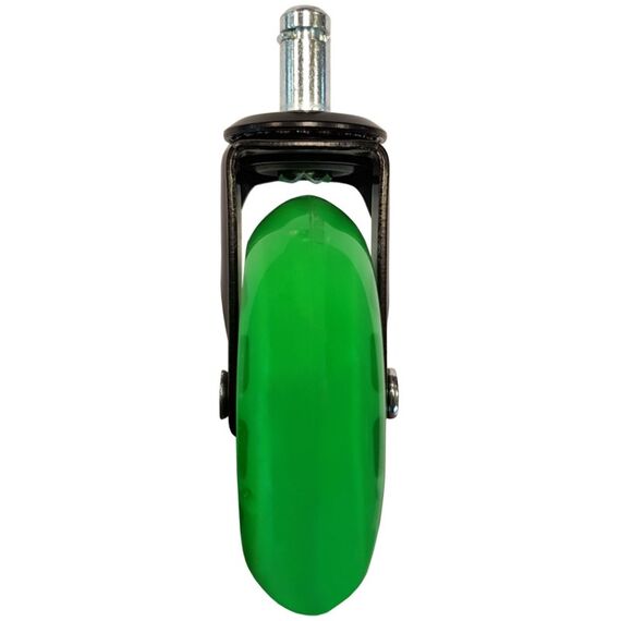 LC-Power LC-CASTERS-7BG-SPEED Büro- & Computerstuhl-Teil Grün Kunststoff, Gummi Lenkrolle, 2 image