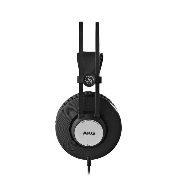 AKG K72 Kopfhörer Kabelgebunden Kopfband Schwarz, 2 image