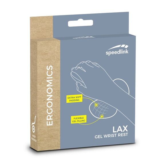 SPEEDLINK SL-620800-BK Handgelenkstütze Gel, Gummi, Samt Schwarz, 2 image