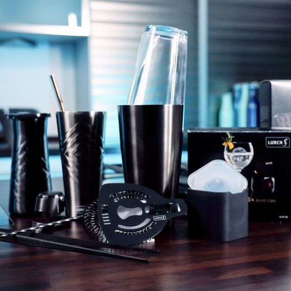 Lurch 00240793 Cocktail-Shaker 0,75 l Glas, Edelstahl, 5 image