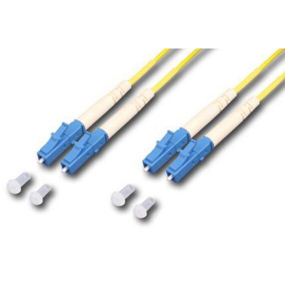 Lightwin LDP-09 LC-LC 0.5 InfiniBand/Glasfaserkabel 0,5 m Gelb