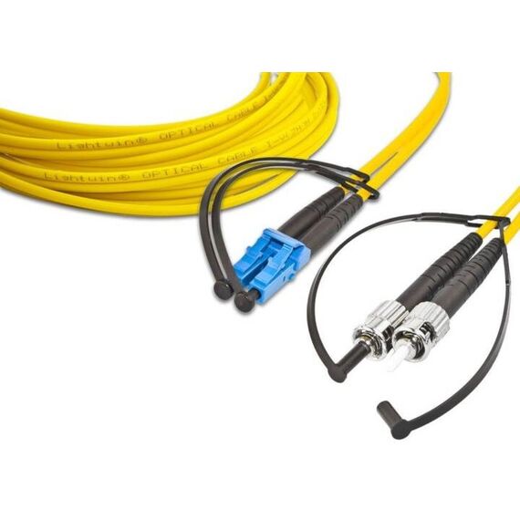 Lightwin LDP-09 LC-ST 5.0 InfiniBand/Glasfaserkabel 5 m Gelb
