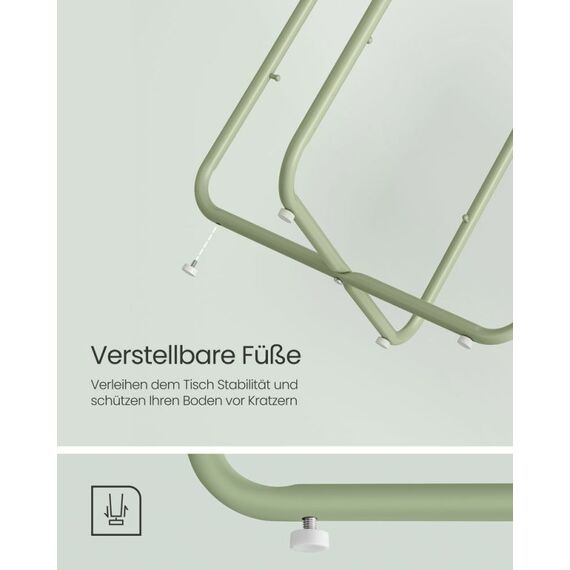 Vasagle LET223C69 Beistelltisch Kaffeetisch Rundform 4 Bein(e), 6 image