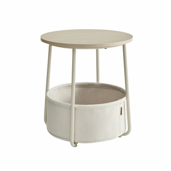 Vasagle LET223K67 Beistelltisch Kaffeetisch Rundform 4 Bein(e)