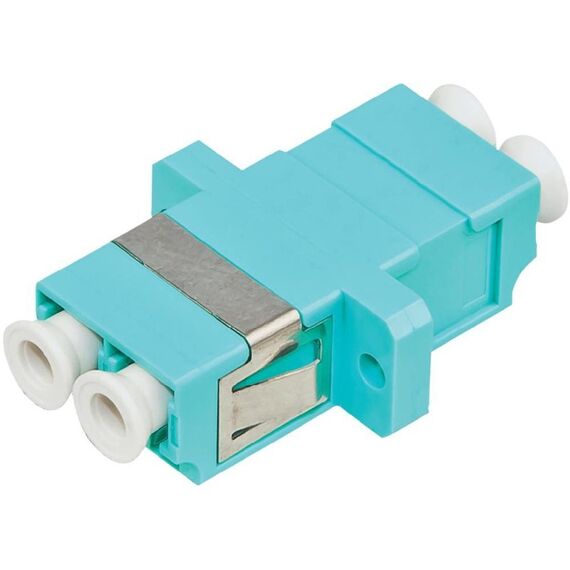 Lightwin LWL Kupplung Duplex LC-LC, OM3, Multimode, plastik, blau LWL-Steckverbinder DLC 1 Stück(e)