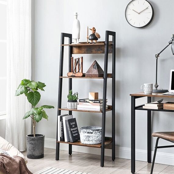 Songmics LLS054X01 Bücherregal für Wohnzimmer, 2 image