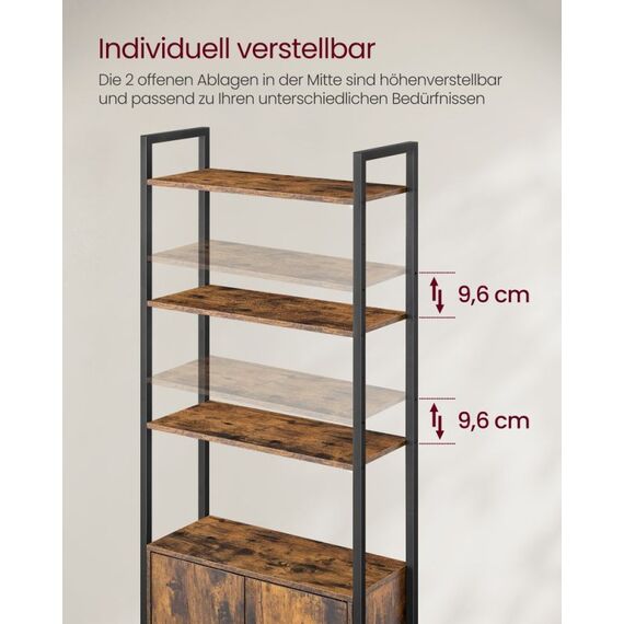 Vasagle LLS133K01 Bücherregal für Wohnzimmer, 4 image