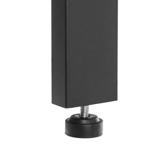 Vasagle LLS35X Regal Eckregal Freistehend Partikelbord, Stahl Braun, 3 image