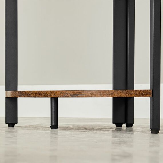 Vasagle LLS803B01 Regal Schwarz, Braun, 5 image