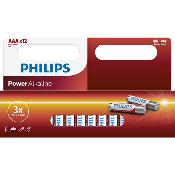 Philips Power Alkaline Akku LR03P12W/10