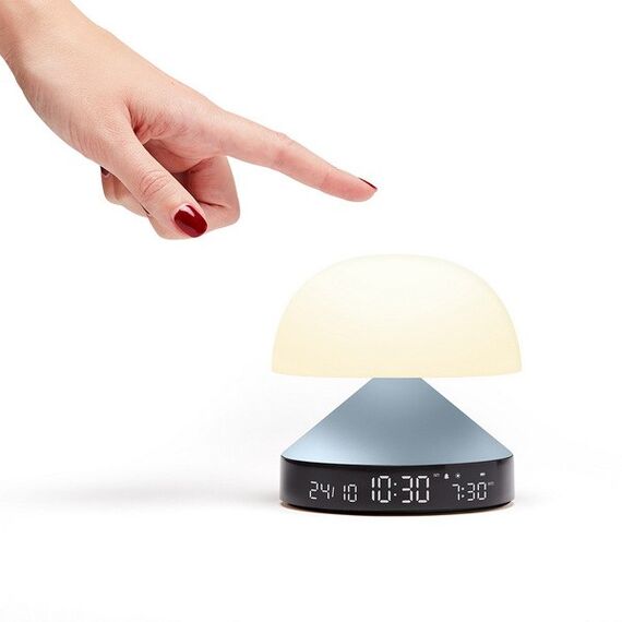 LEXON Mina Sunrise Digitaler Wecker Hellblau, Farbe: Hellblau, 4 image