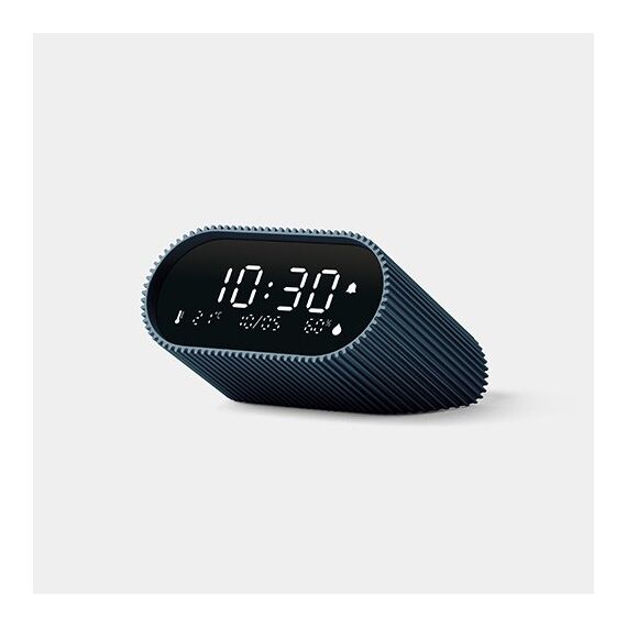 LEXON Ray Clock Digitaler Wecker Blau, Farbe: Blau