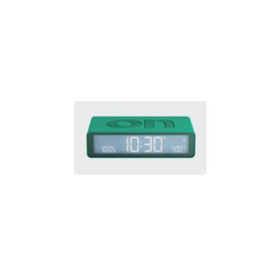 LEXON Flip Classic Digitaler Wecker Grün