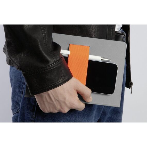 Sigel LS200 Notizbuch A5 88 Blätter Grau, Orange, Farbe: Grau, Orange, 6 image