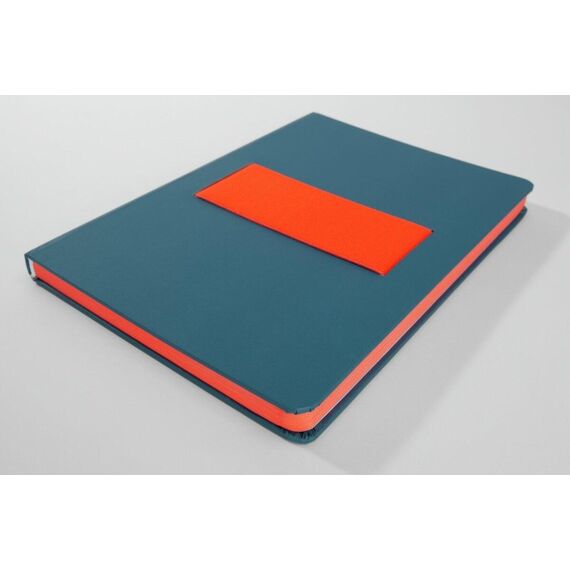 Sigel LS205 Notizbuch A5 88 Blätter Blau, Orange, Farbe: Blau, Orange, 2 image