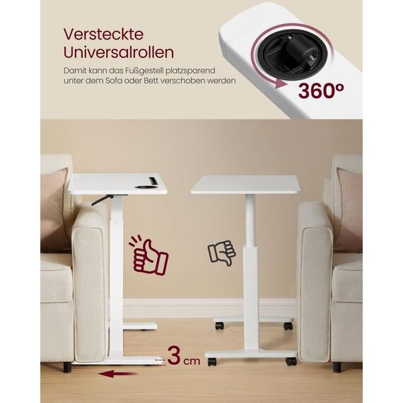 Vasagle LSD600W01 Beistelltisch Rechteckige Form 1 Bein(e), 3 image