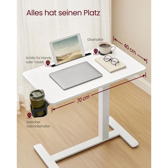Vasagle LSD600W01 Beistelltisch Rechteckige Form 1 Bein(e), 4 image